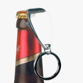 Metallist võtmehoidja pudeliavaja