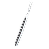 Kvaliteetsest terasest nuga-kahvel