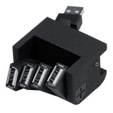 4 pordiga USB Hub